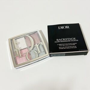🌸New Dior Backstage Glow Maximizer Face Palette 002 Frosted Opal Glow